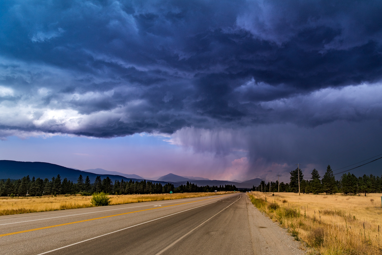 Into the storm!