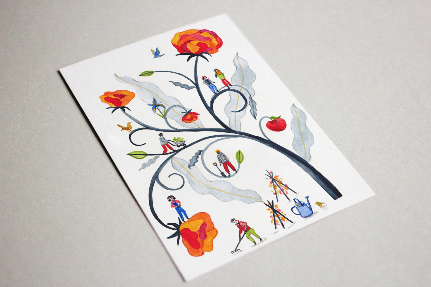 Postcard mockup