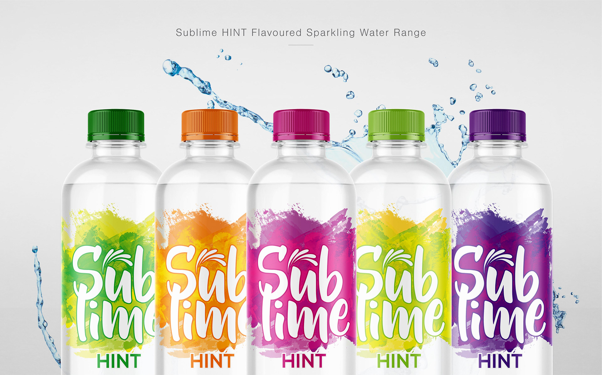 Sublime HINT: Flavoured Sparkling Water Range