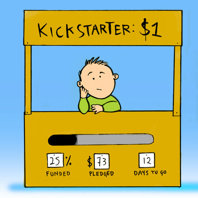 The Least ambitious kickstarters