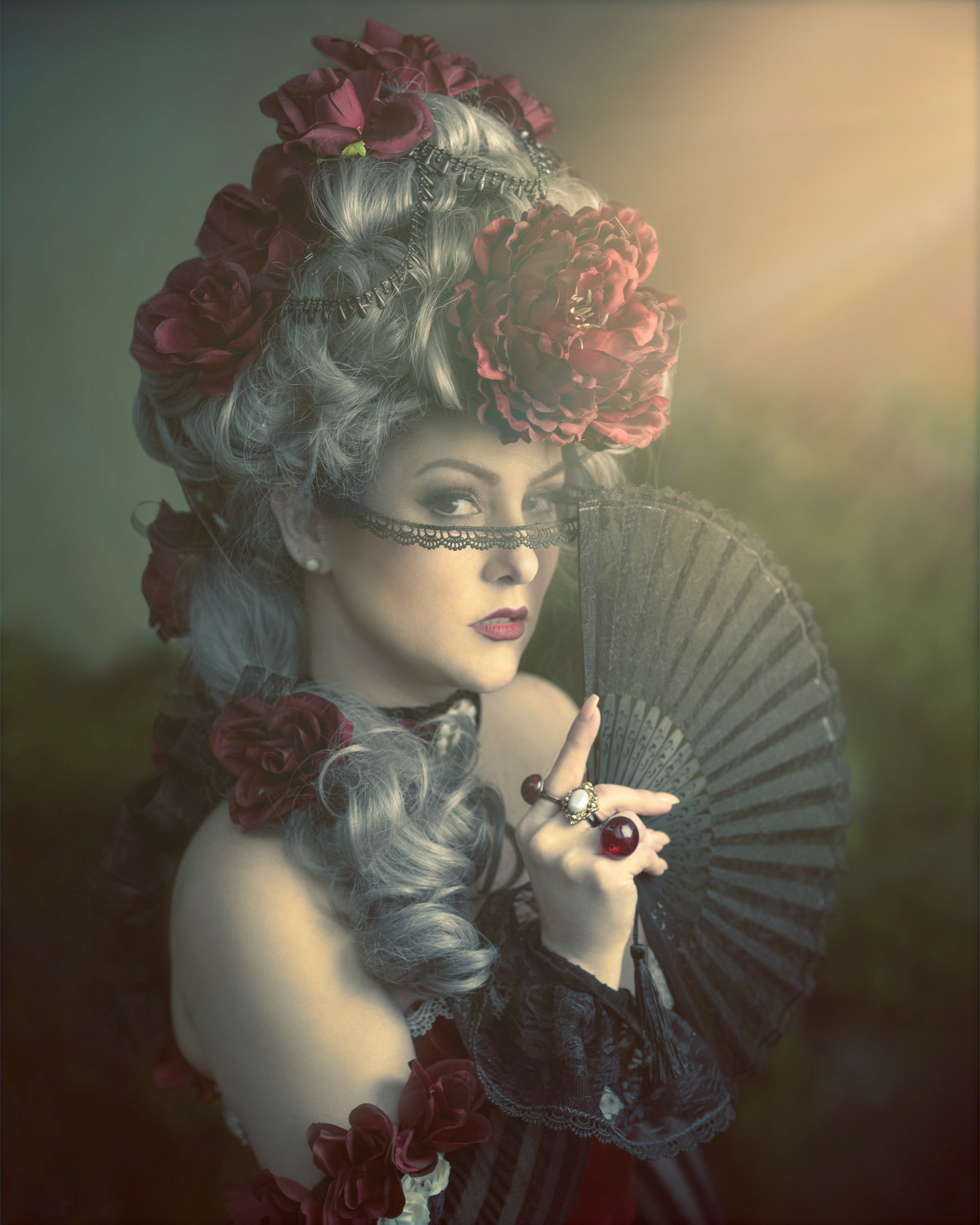 @nat_archaic as Alice in Wonderland “Garden Rose” based on artwork by @sakizoillustrator