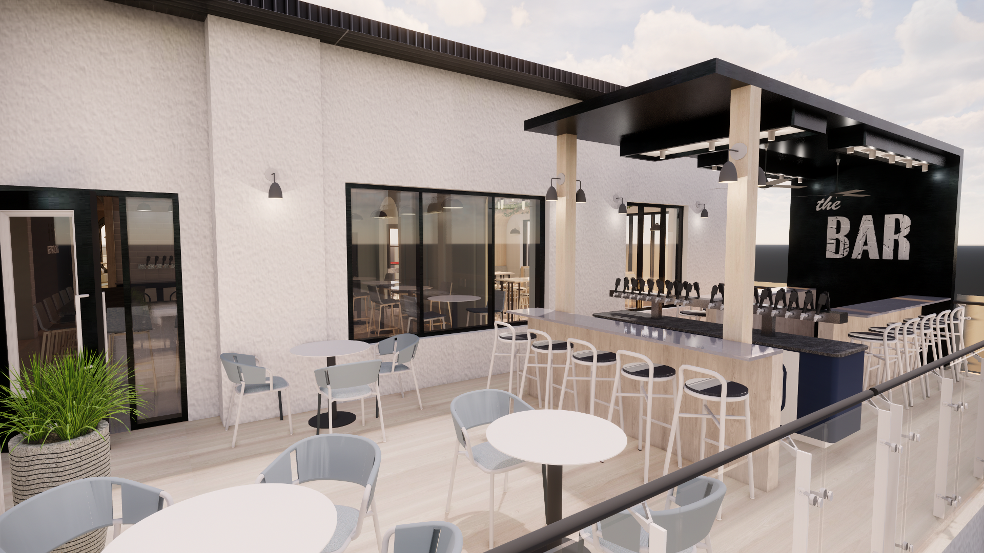 Outdoor Bar Patio