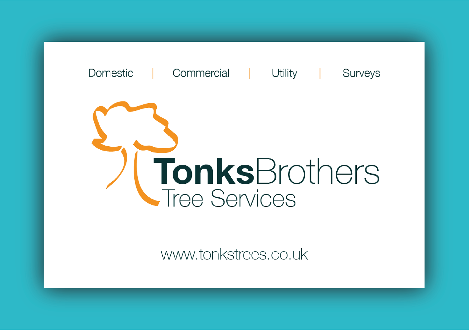 Tonks Brothers Tree Services branding.