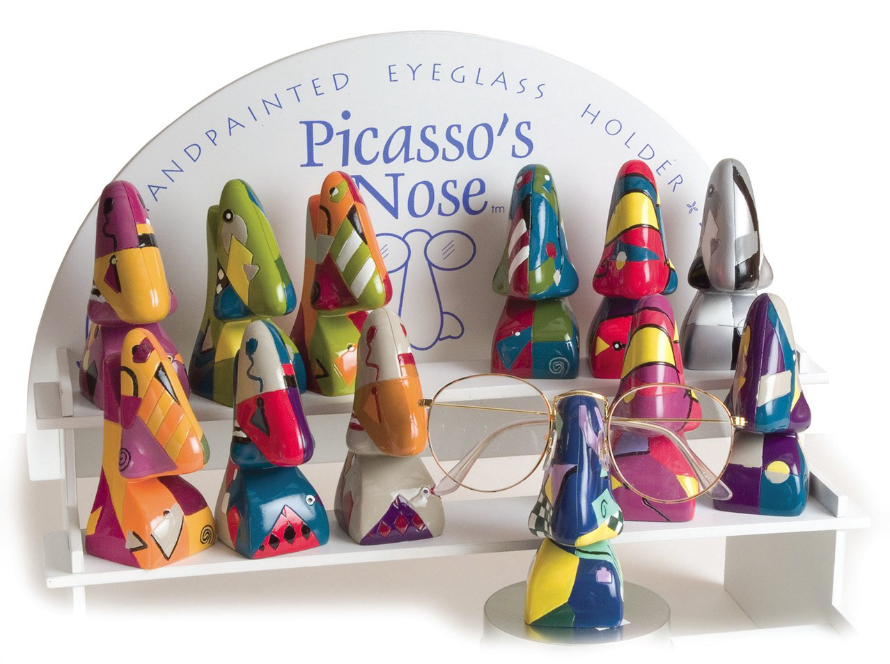 Picasso's Nose Figurine - Eye Glass Holder