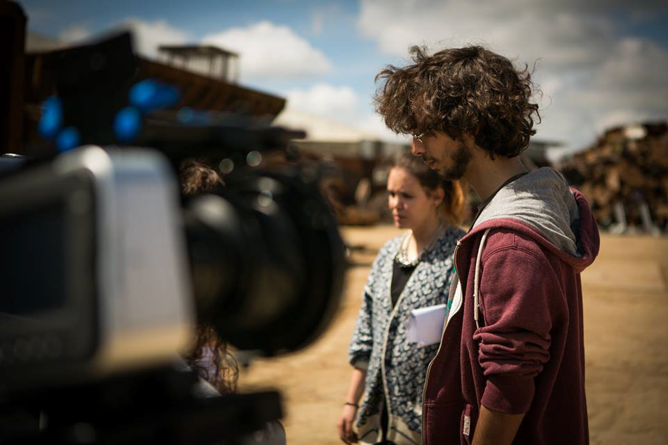 Co-Directing the short film "OOBE" with Manuel Carneiro