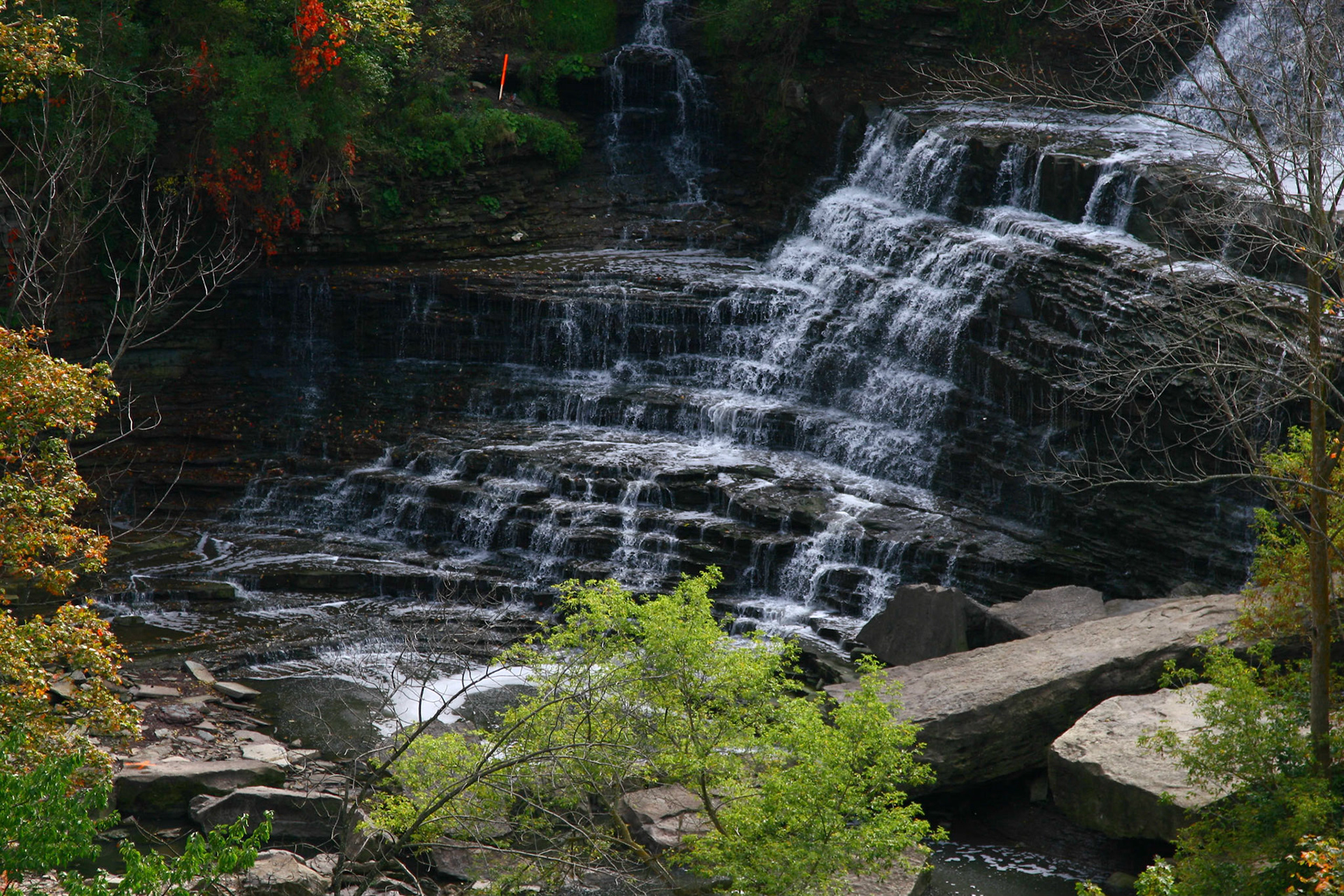 Albion Waterfalls in Hamilton in the GTA area