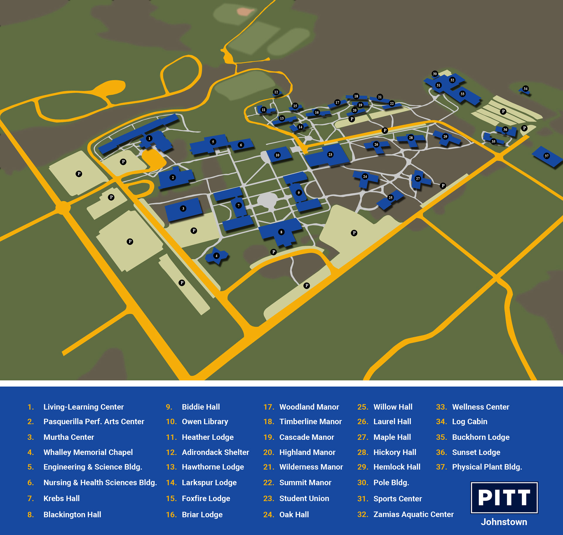 Pitt Oakland Campus Map - vrogue.co