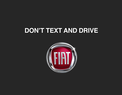 Image result for Fiat: Donâ€™t text and drive