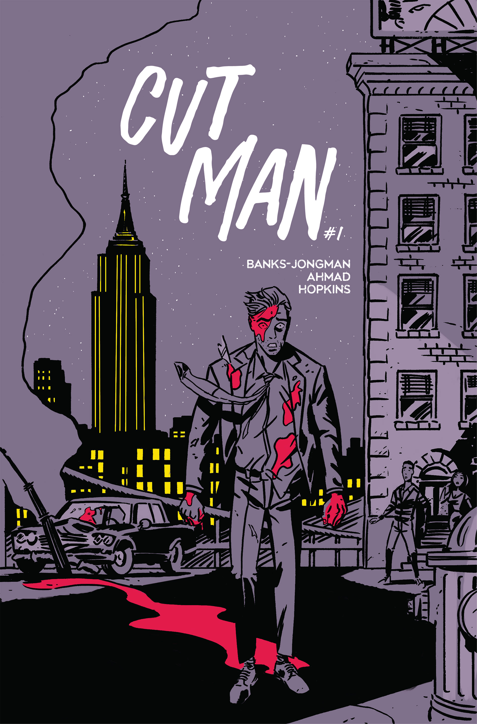 CUT MAN logo & cover design