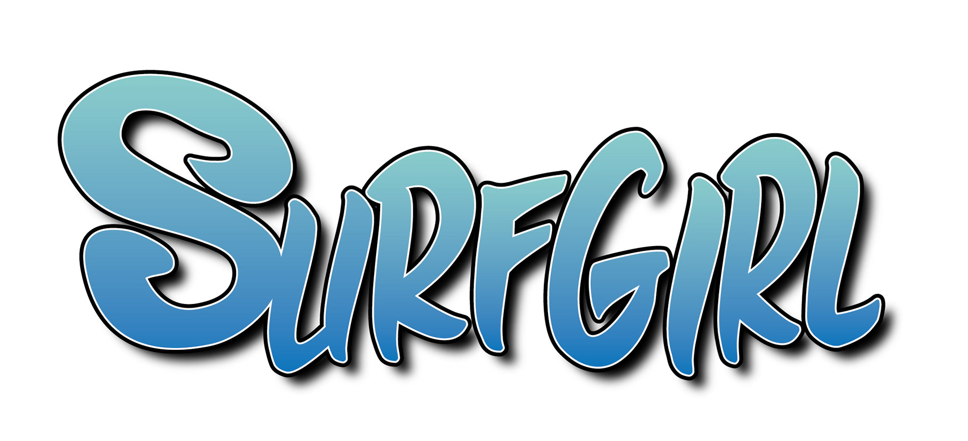 SURFGIRL logo design