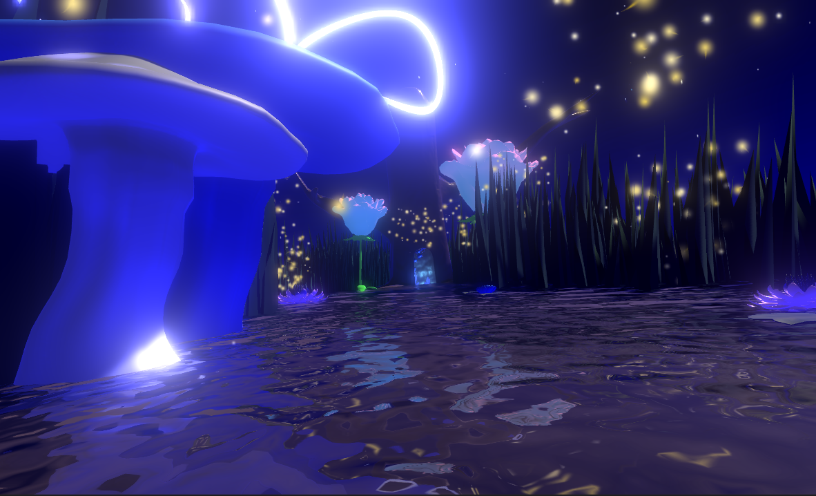 Another shot of the path composed