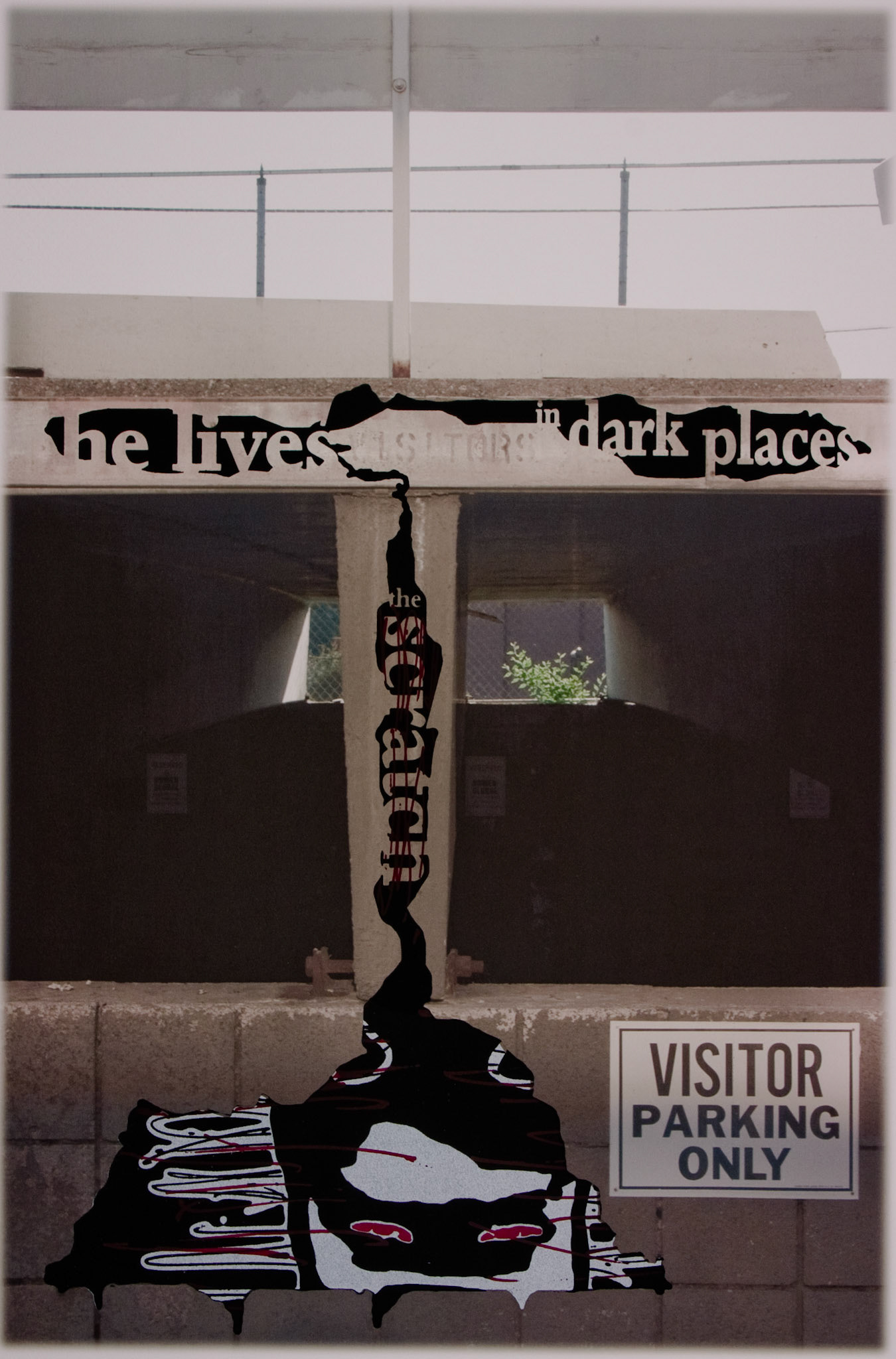 Frame 2; Screenprint on pigment print, 24 x 16 inches; © 2007