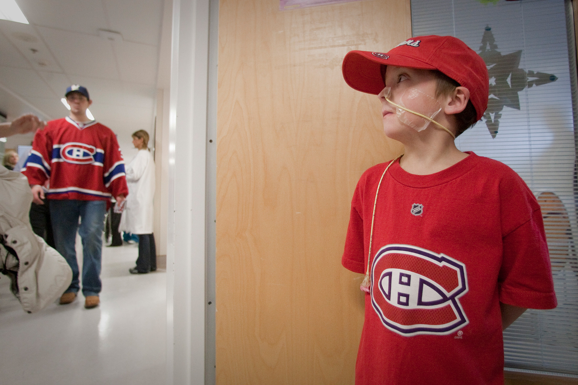 Carey Price au Children's Hospital