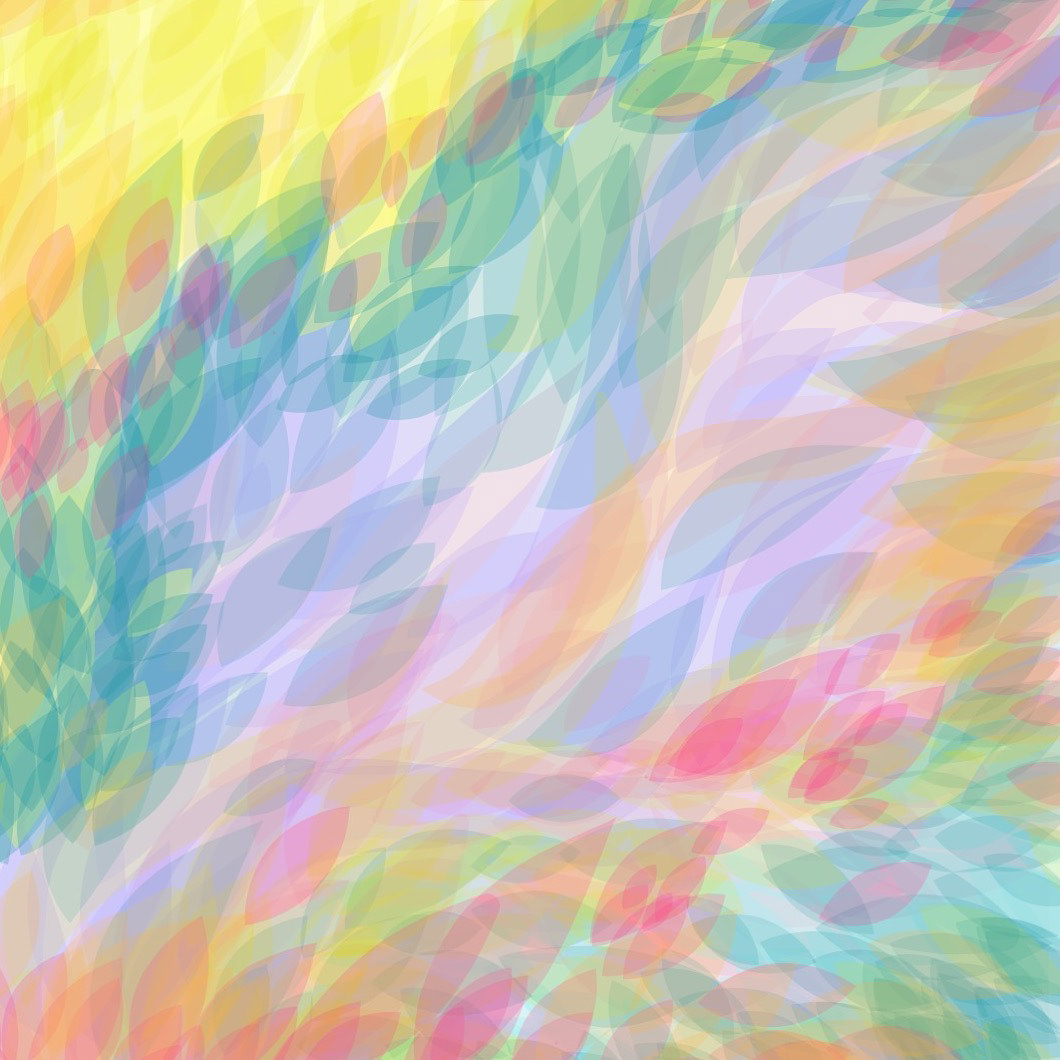 Rainbow under a miscroscope