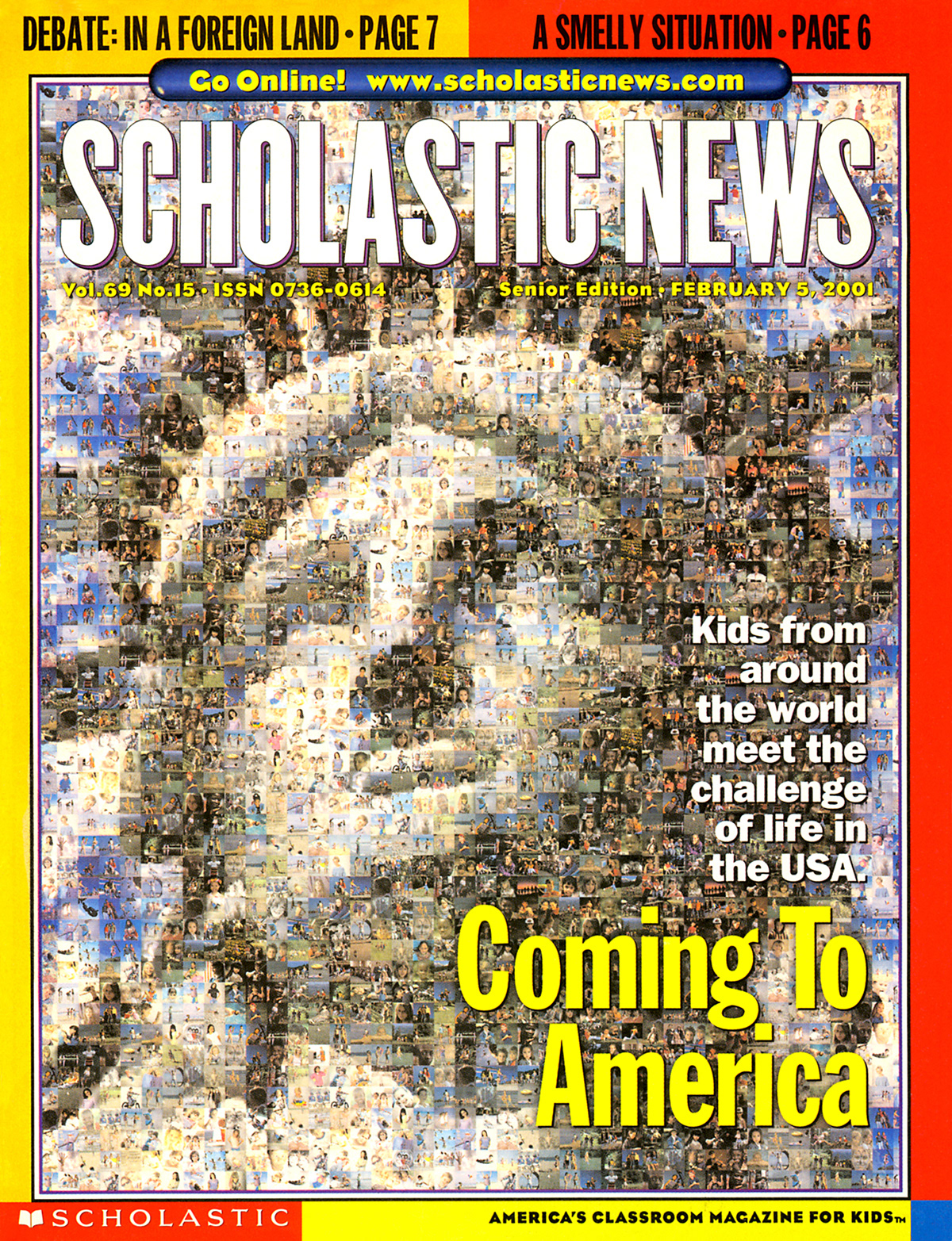 Scholastic News Magazine on Behance