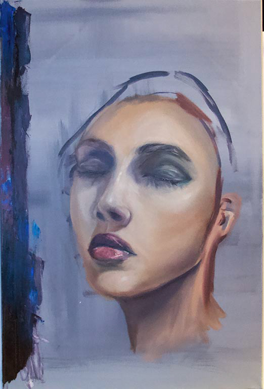 Through Understanding, 2017, oil on canvas