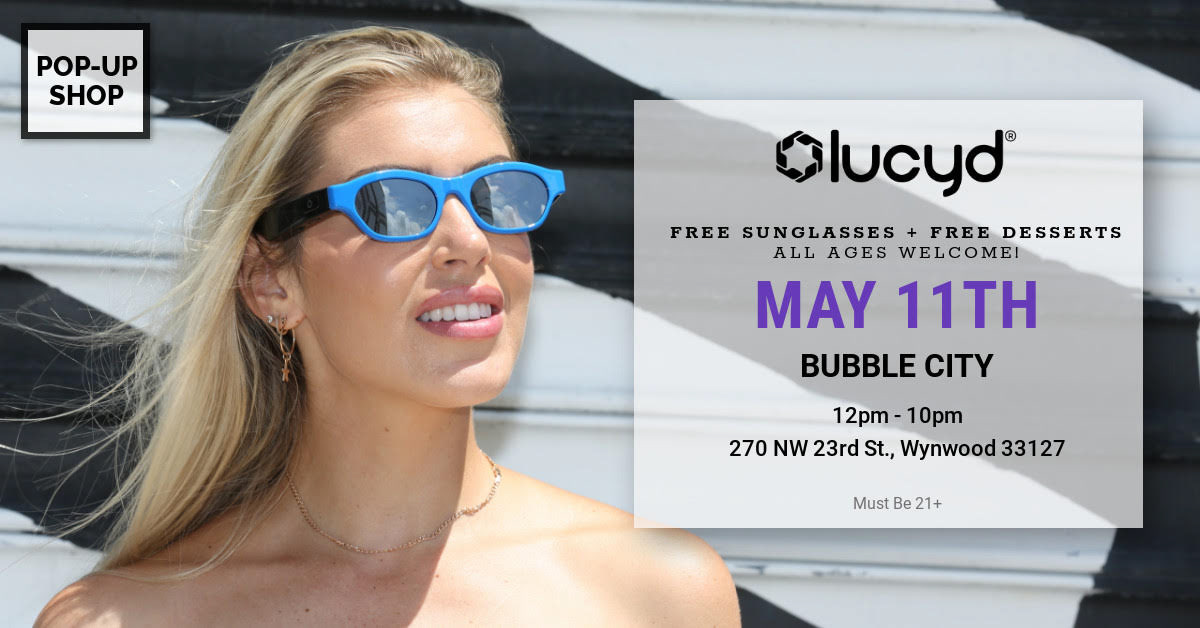 A promotional flyer that we mailed to our audience inviting them to join us for a product launch weekend event.