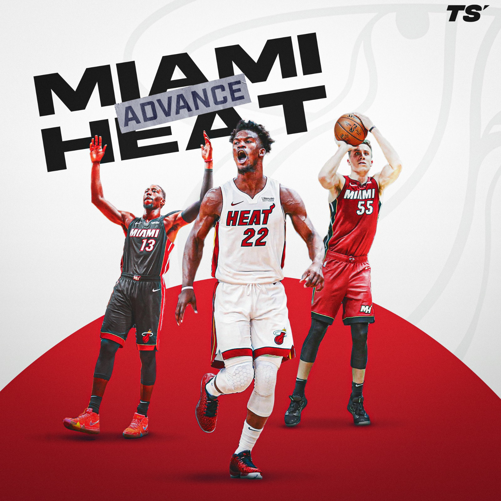 Division Advance graphic for the Heat