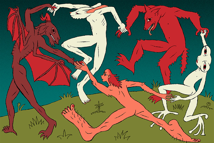 Cryptids' Dance, 2019, for Atlas Obscura