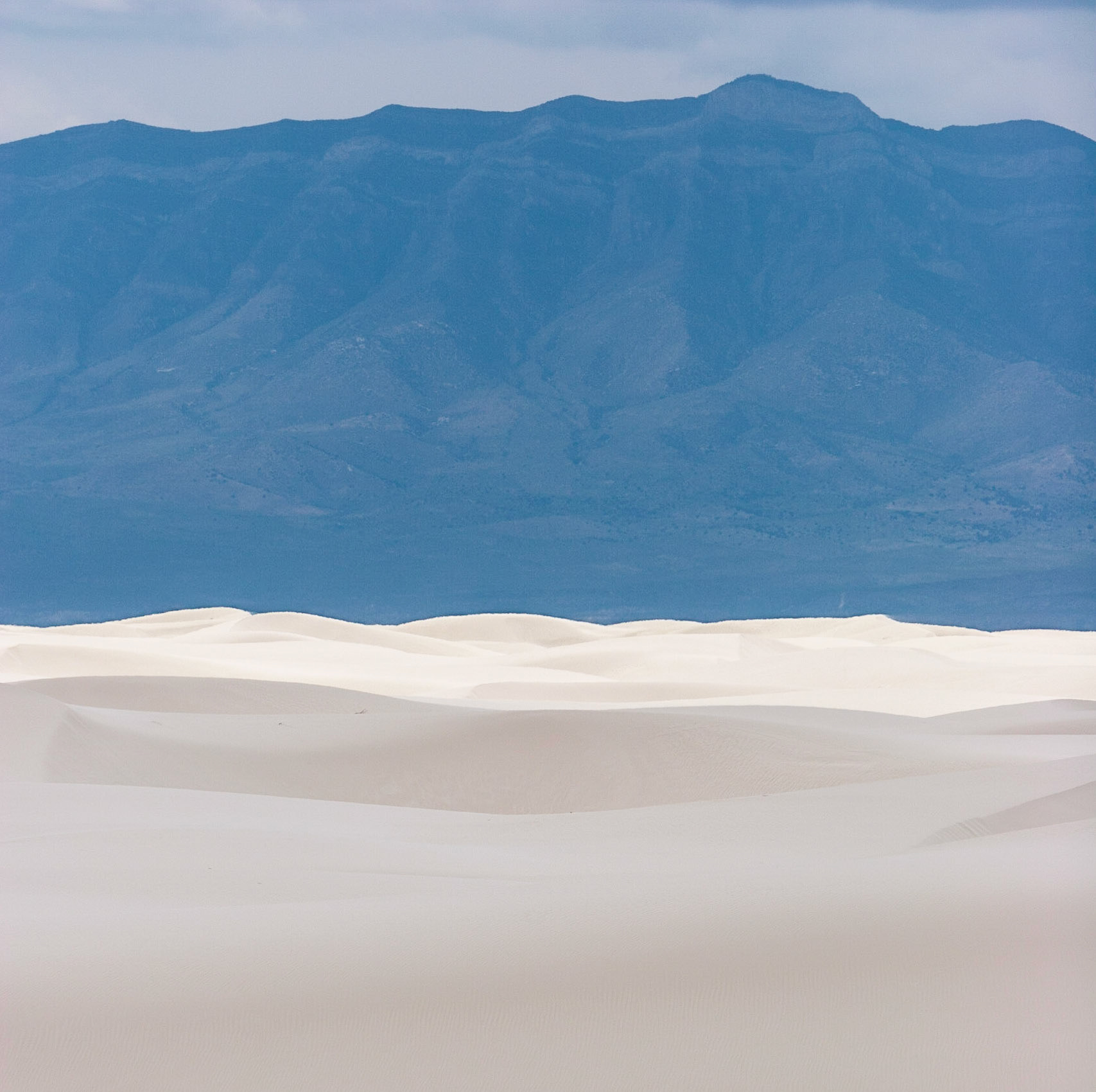 White Sands National Monument, New Mexico. Rising from the heart of the Tularosa Basin is one of the world's great natural wonders - the glistening white sands of New Mexico. Great wave-like dunes of gypsum sand have engulfed 275 square miles of desert, creating the world's largest gypsum dunefield. White Sands National Monument preserves a major portion of this unique dunefield, along with the plants and animals that live here.