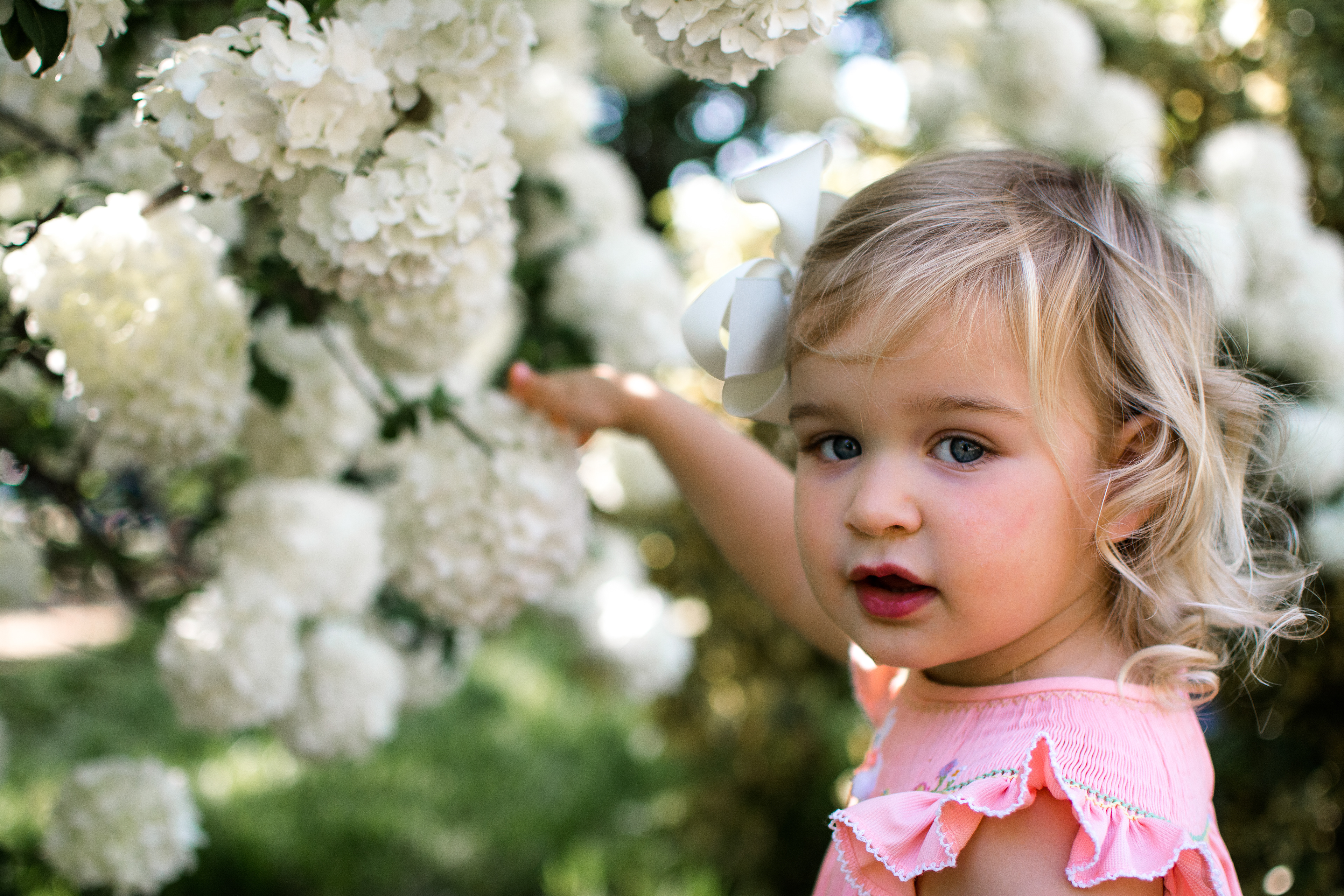 Spring Portrait Session at Dallas Arboretum