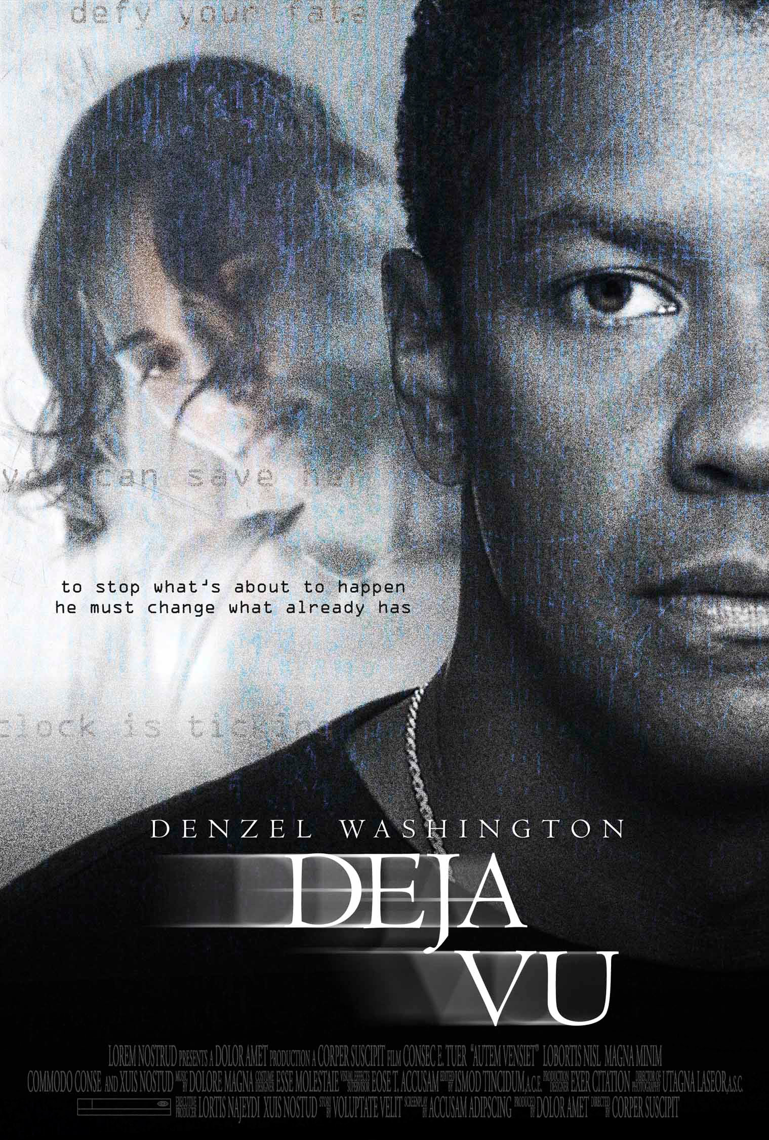 Pam Brosnan Deja Vu Movie Poster