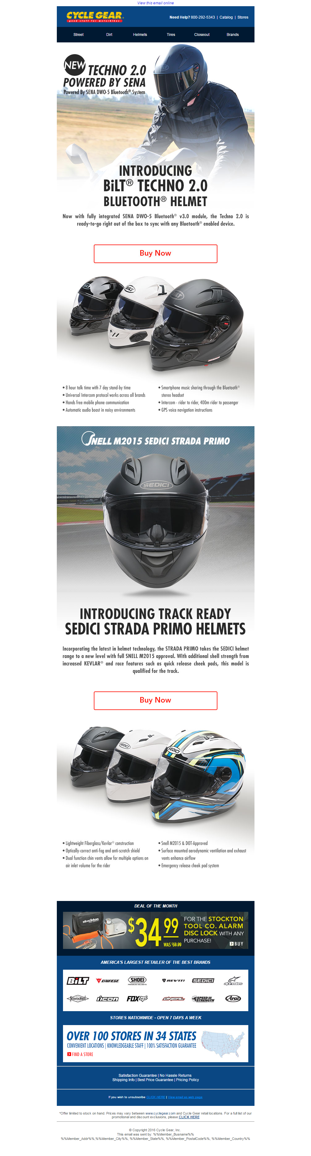 New BiLT Techno 2.0 & Sedici Primo Email Desktop