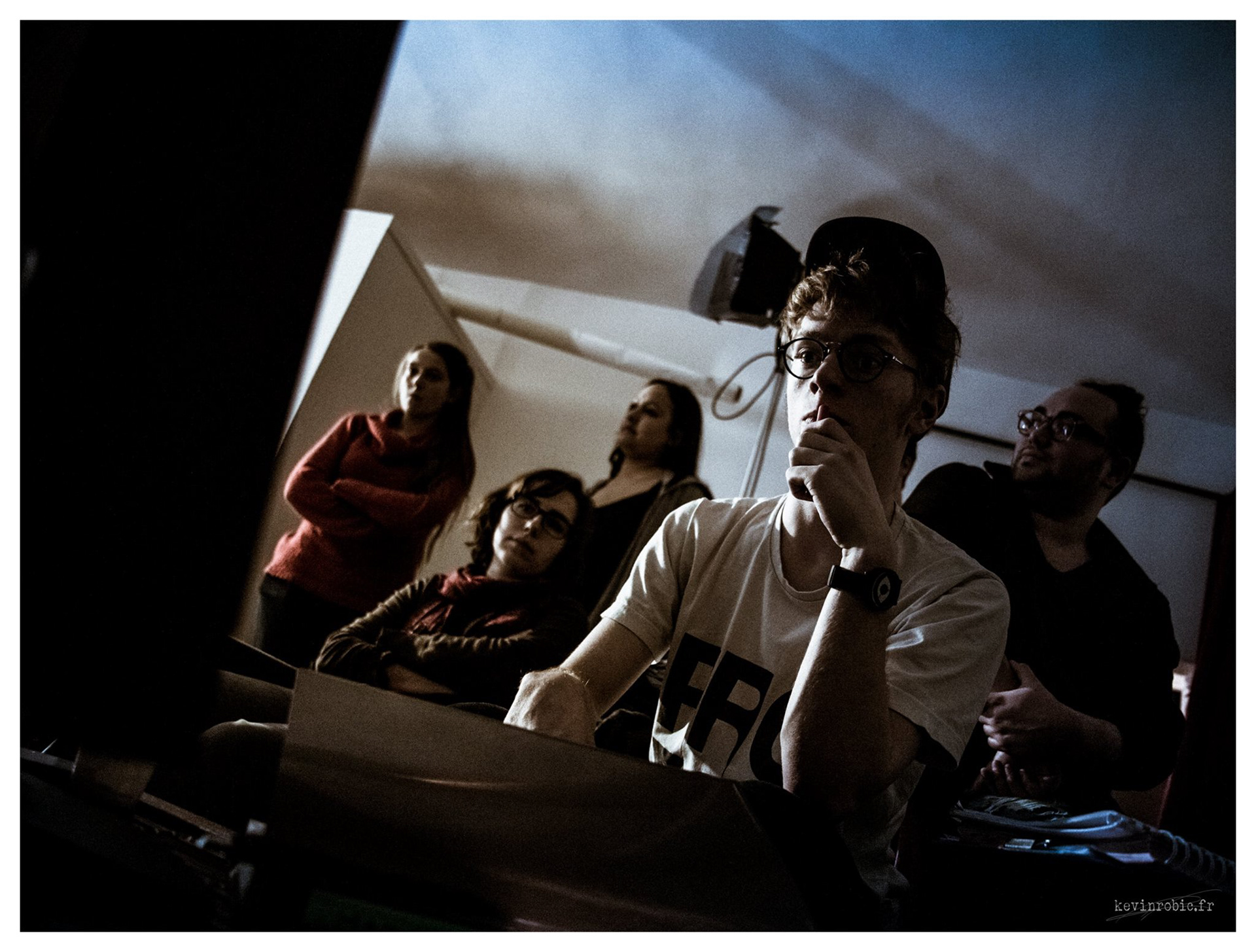 Tournage "Marche, putain"