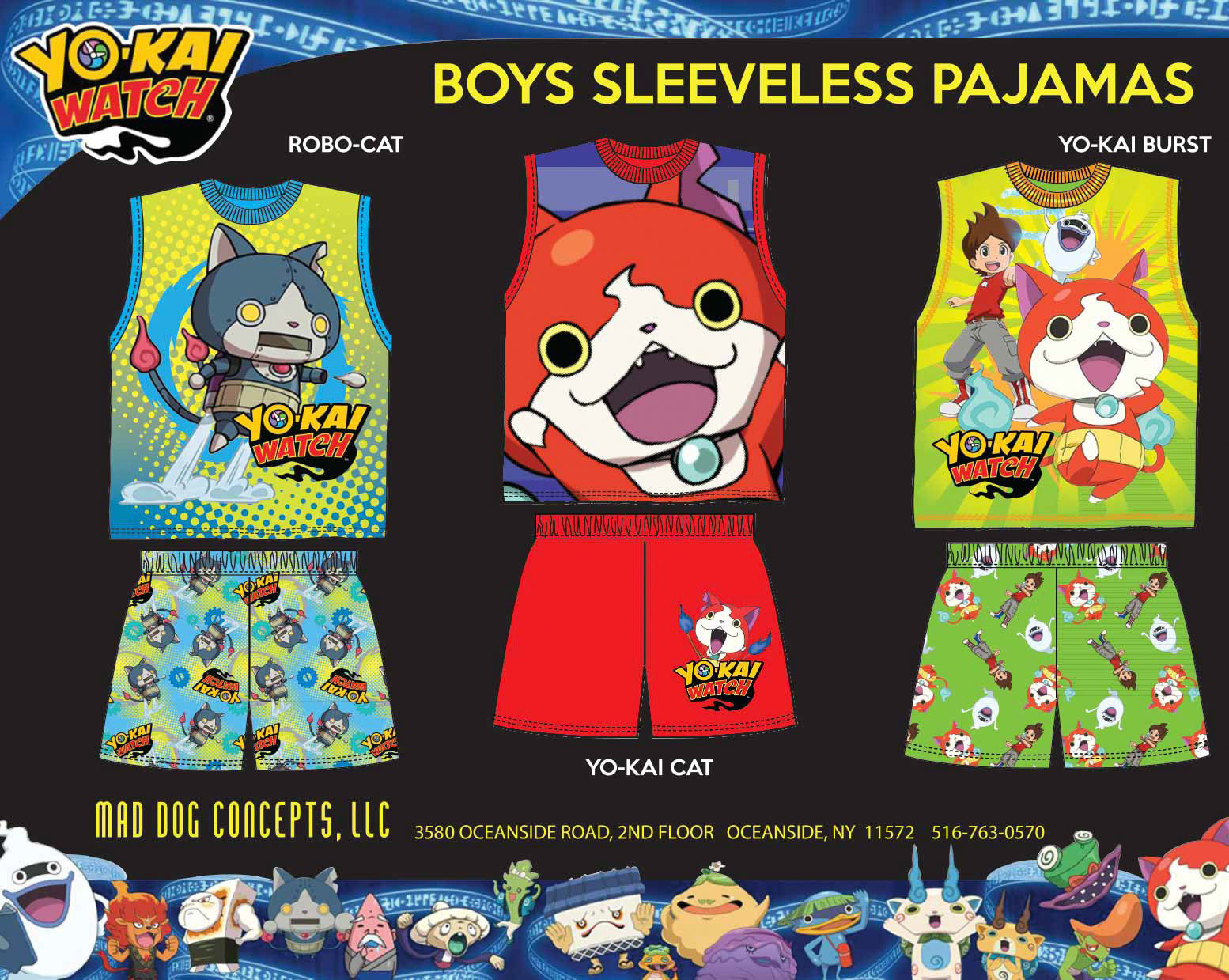 Yokai Watch Short Sets