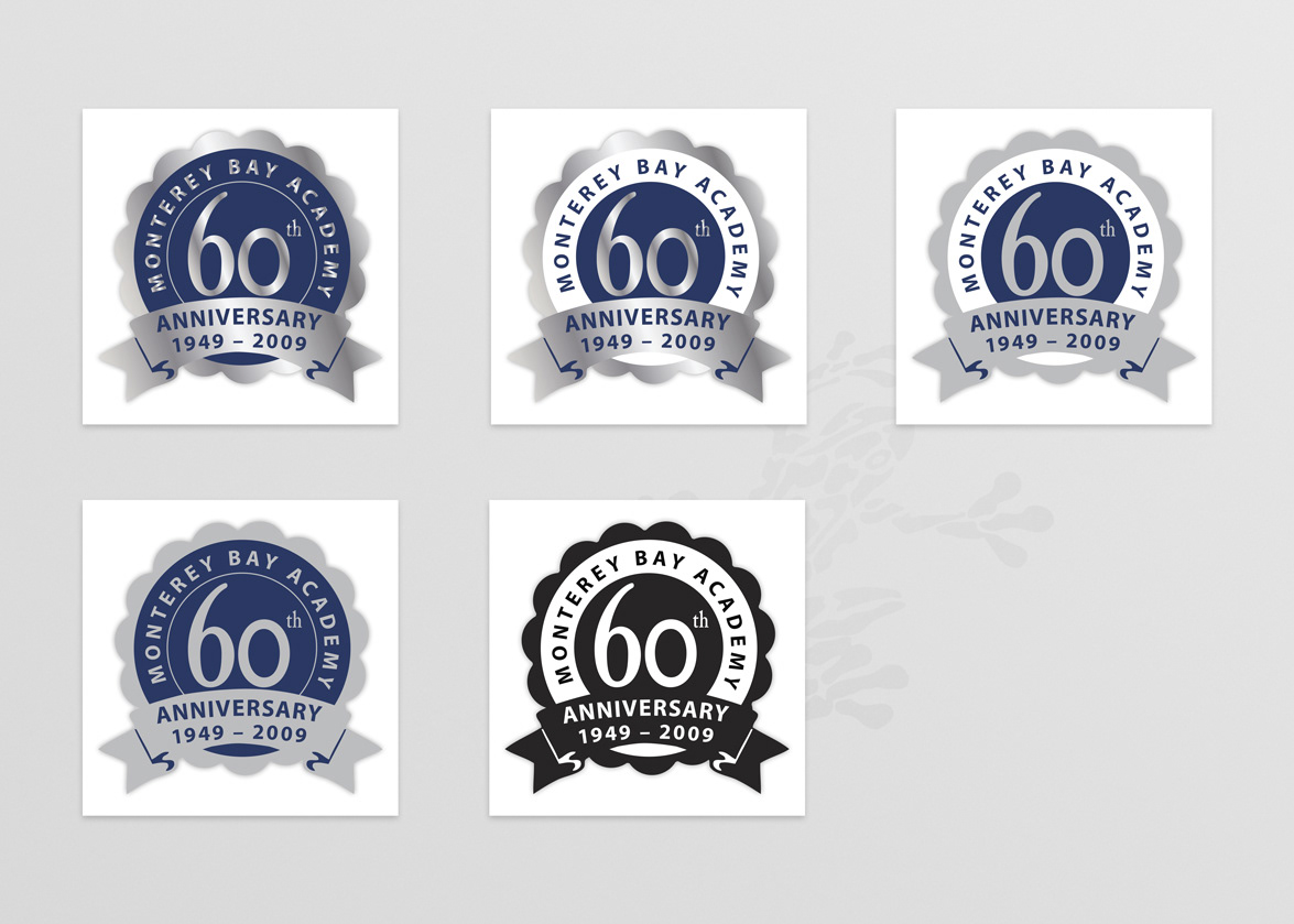 60th Anniversary Graphic (2009) — Business Identification — Monterey Bay Academy