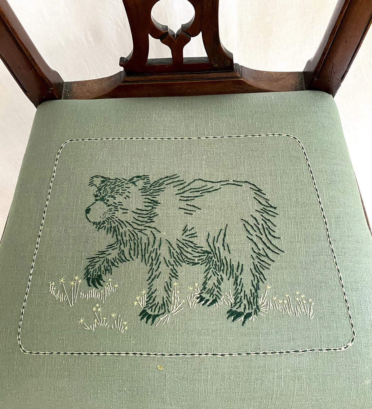 Chair cover - Bear