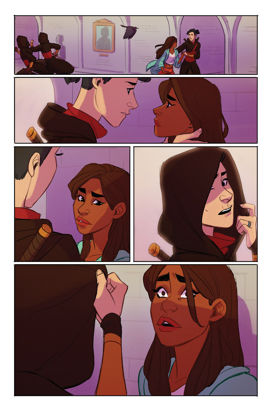Circadia #2 - Pencils, Inks, Colors (written by Jenn Dugan)