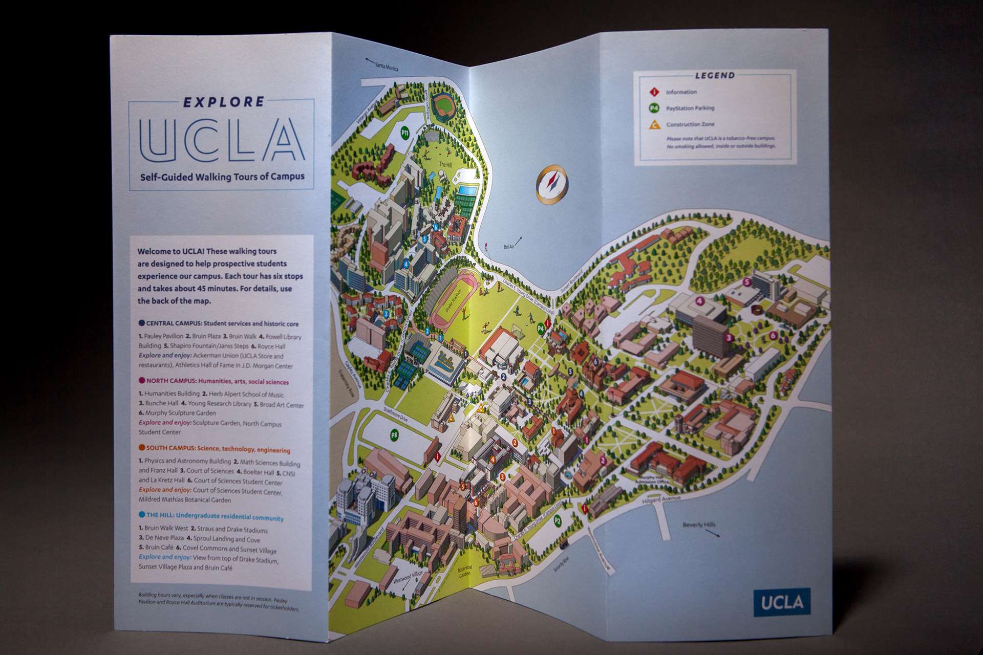 self guided ucla tour