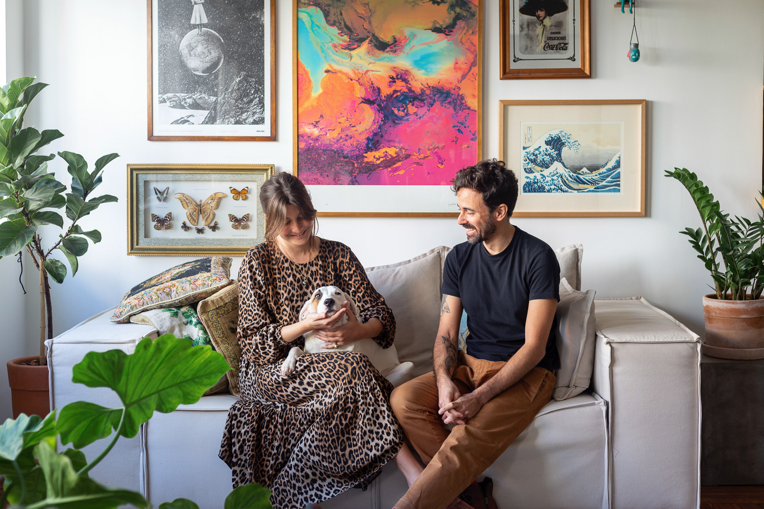 Mari, Vila e Nelson