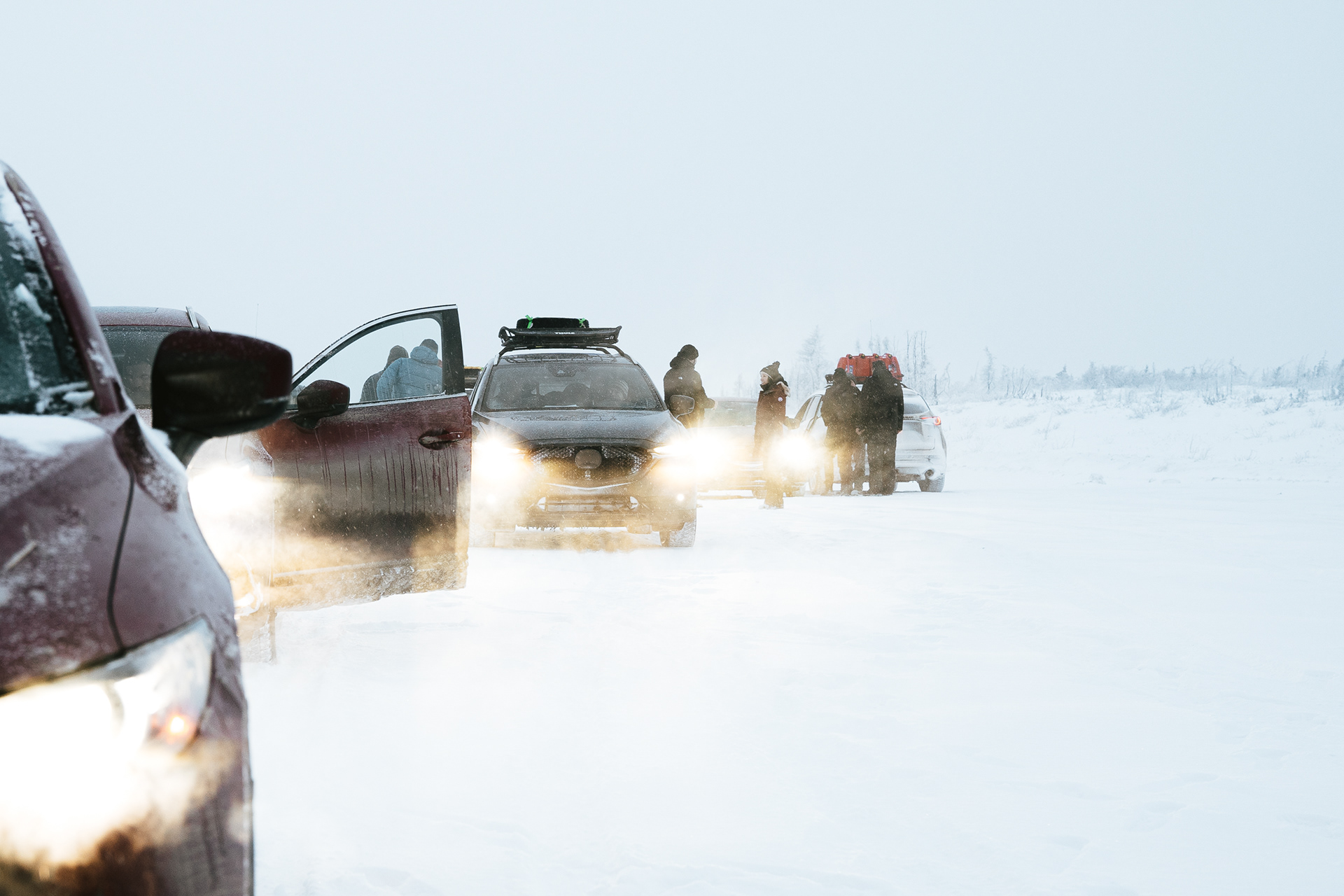 MAZDA ARCTIC EXPEDITION, THE DEMPSTER HIGHWAY NWT