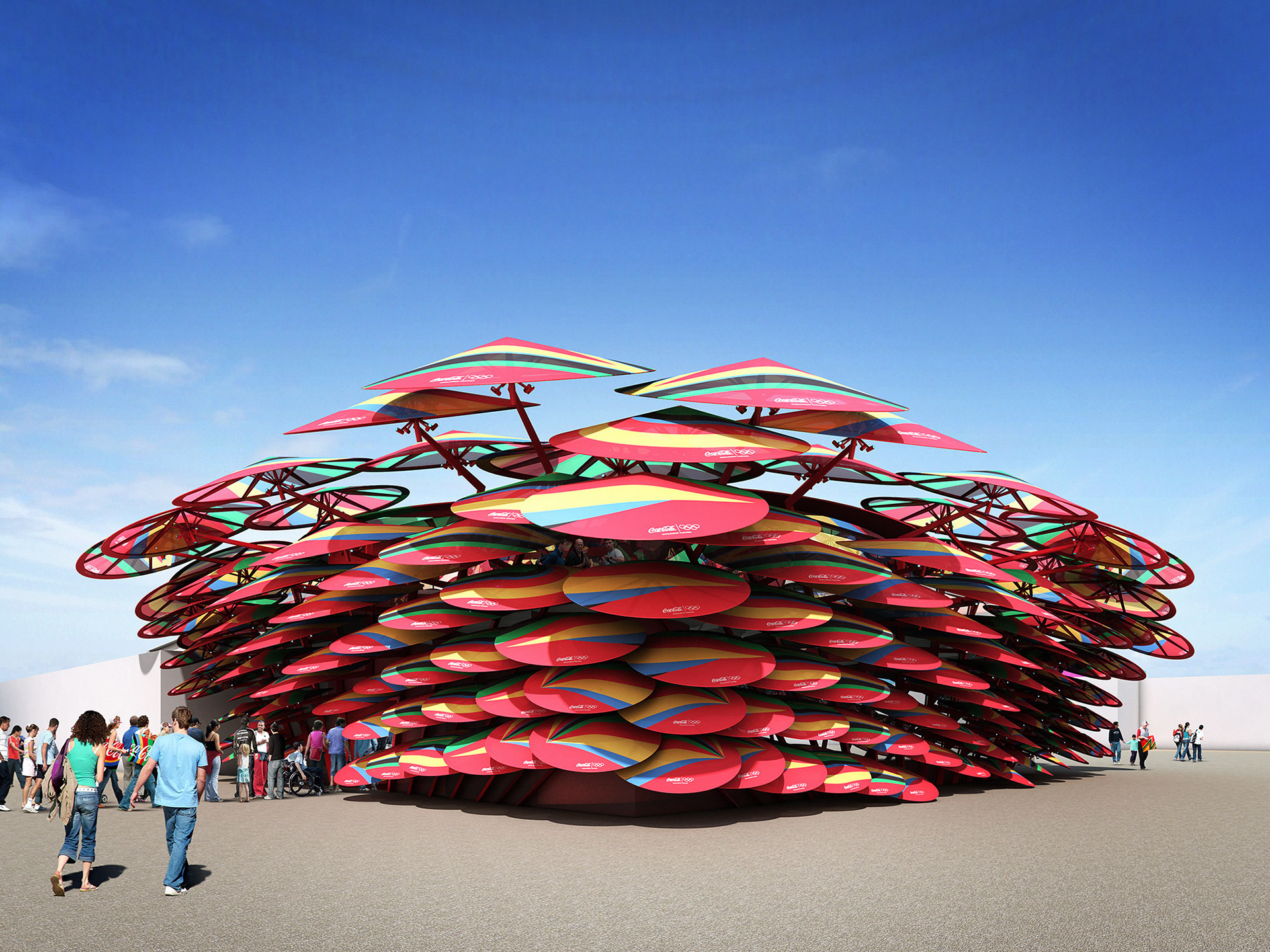 EYELEVEL Creative Design Visualisation - Olympic Pavilion