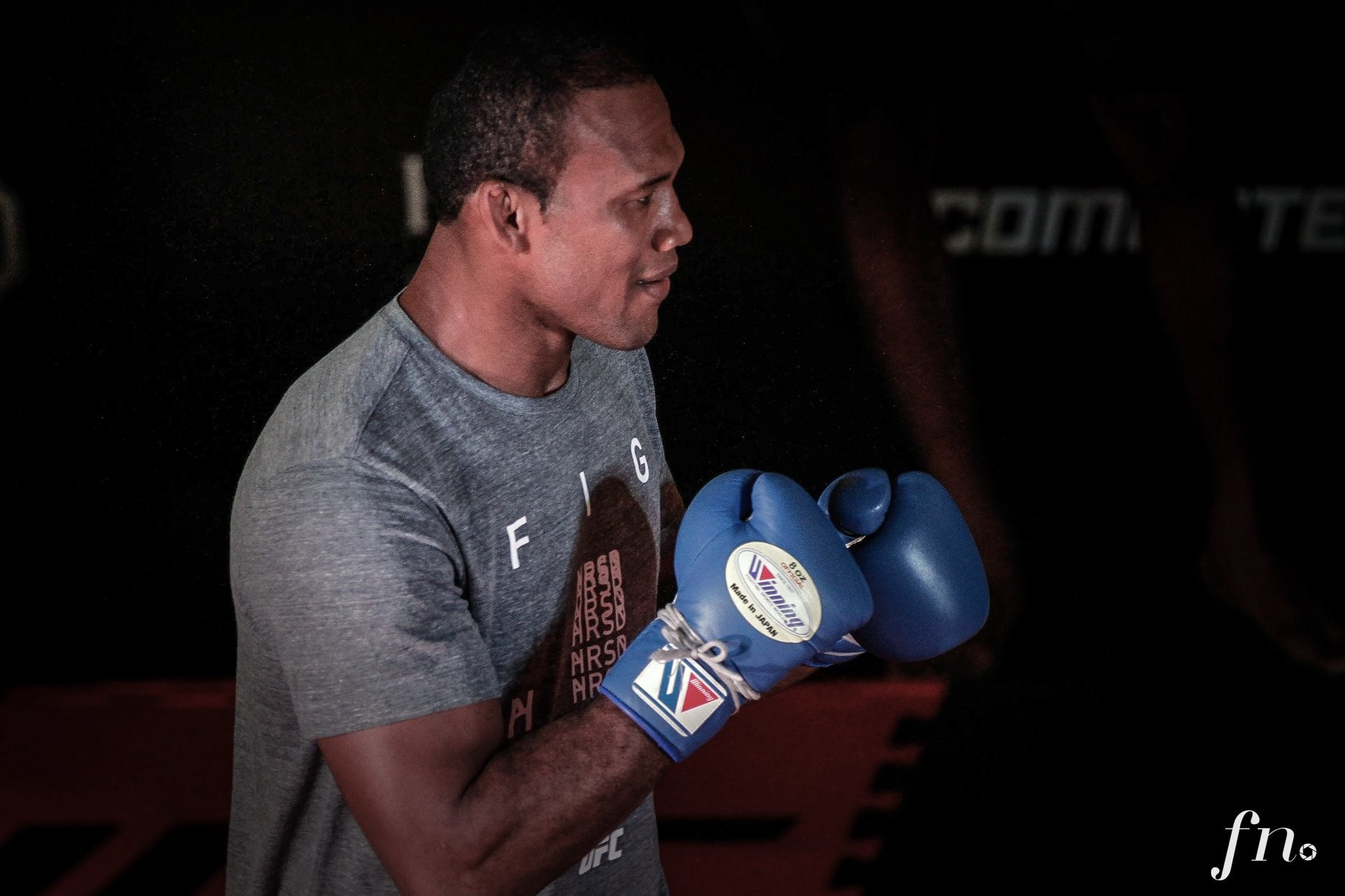 RIO DE JANEIRO, RJ, 09.05.2018: UFC - Treino aberto do UFC 224, na Praça de eventos do Barra Shopping, localizado na Barra da Tijuca, no Rio de Janeiro (RJ), nesta quarta (9). (Foto: Fred Nogueira)