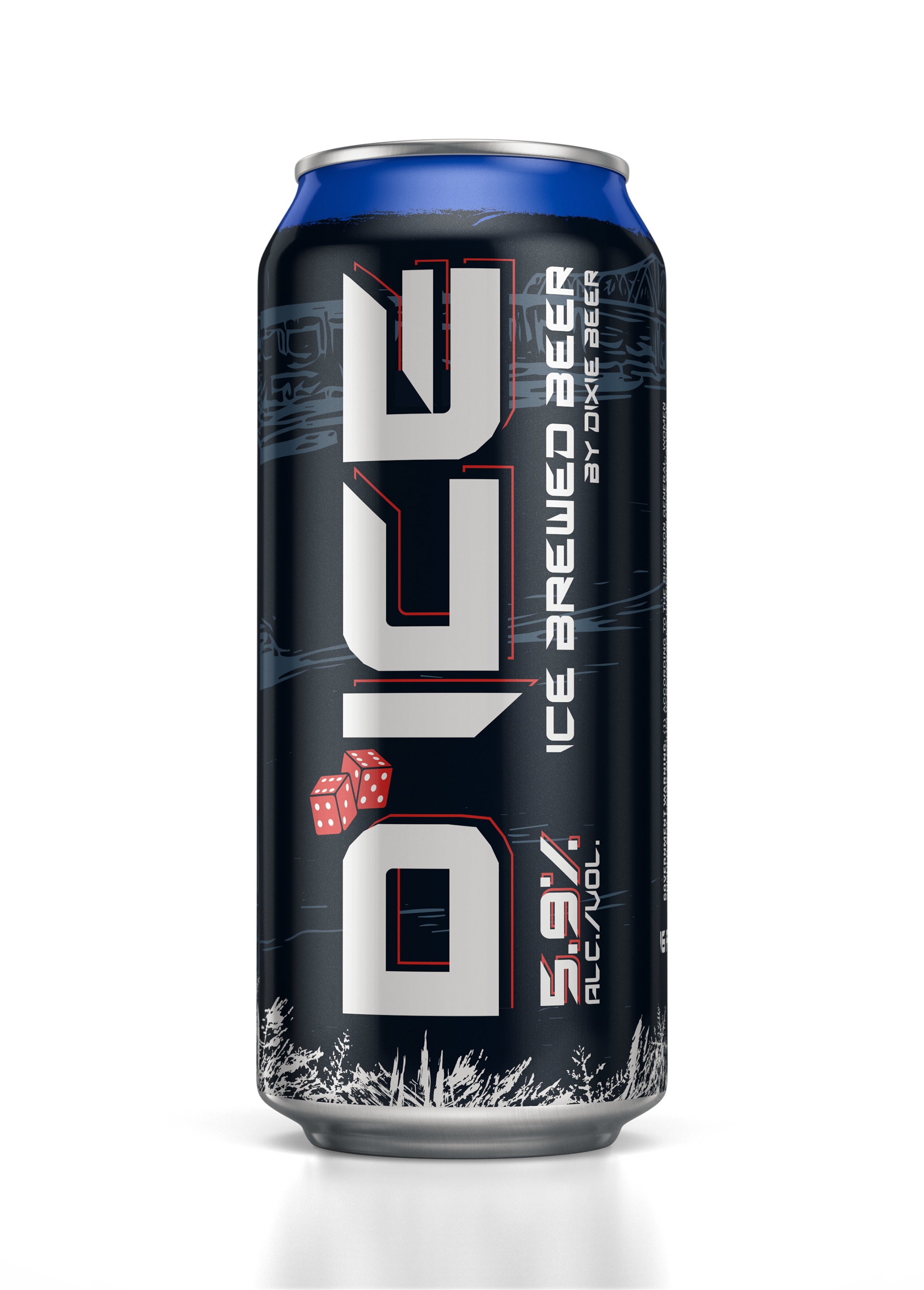 D'ice 16oz. Can Design