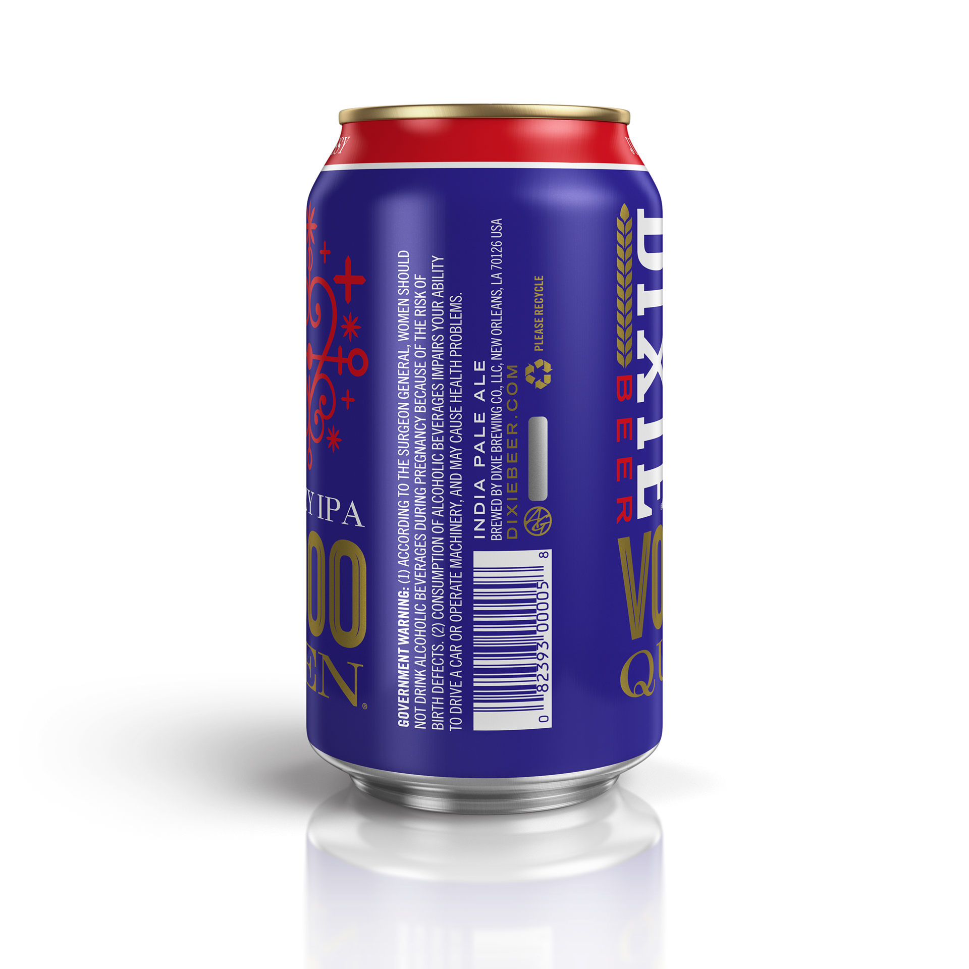 Voodoo Queen 12 oz. Can Design