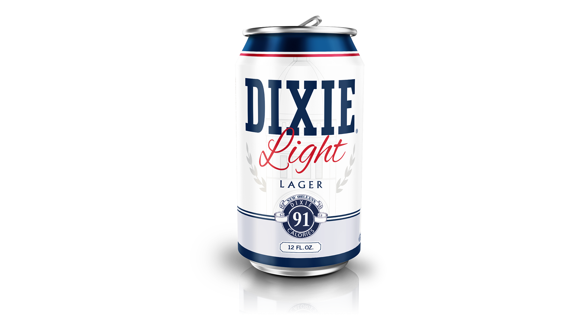Dixie Light 12 oz. Can Design