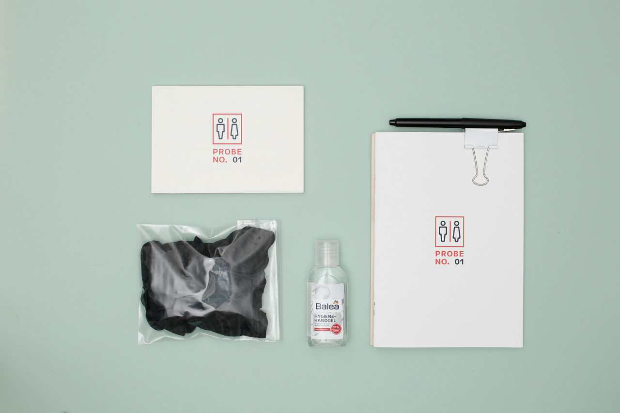 Cultural Probe Kit mit Aufgabenblock und Arbeitsheft