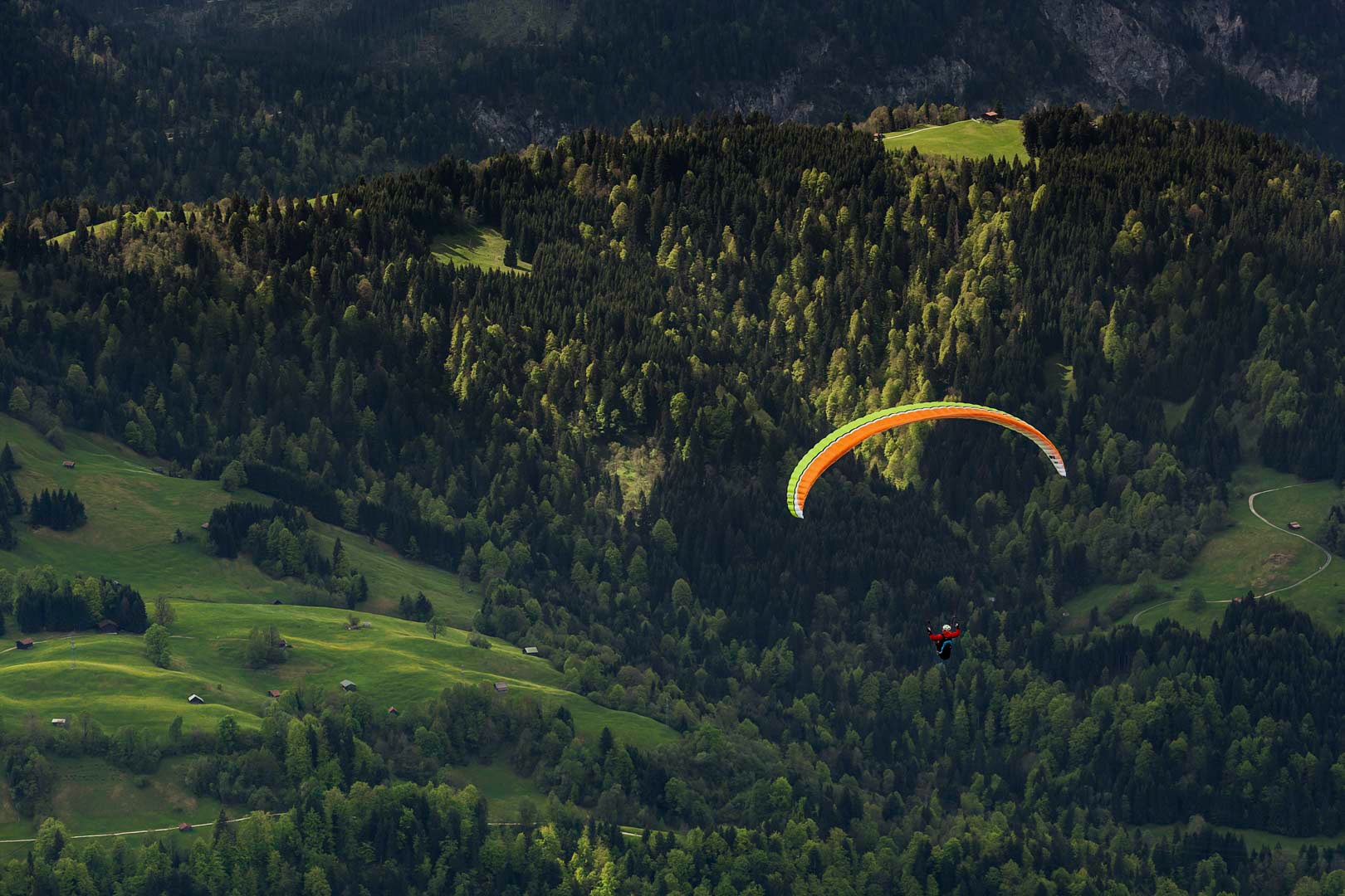 paragliding.