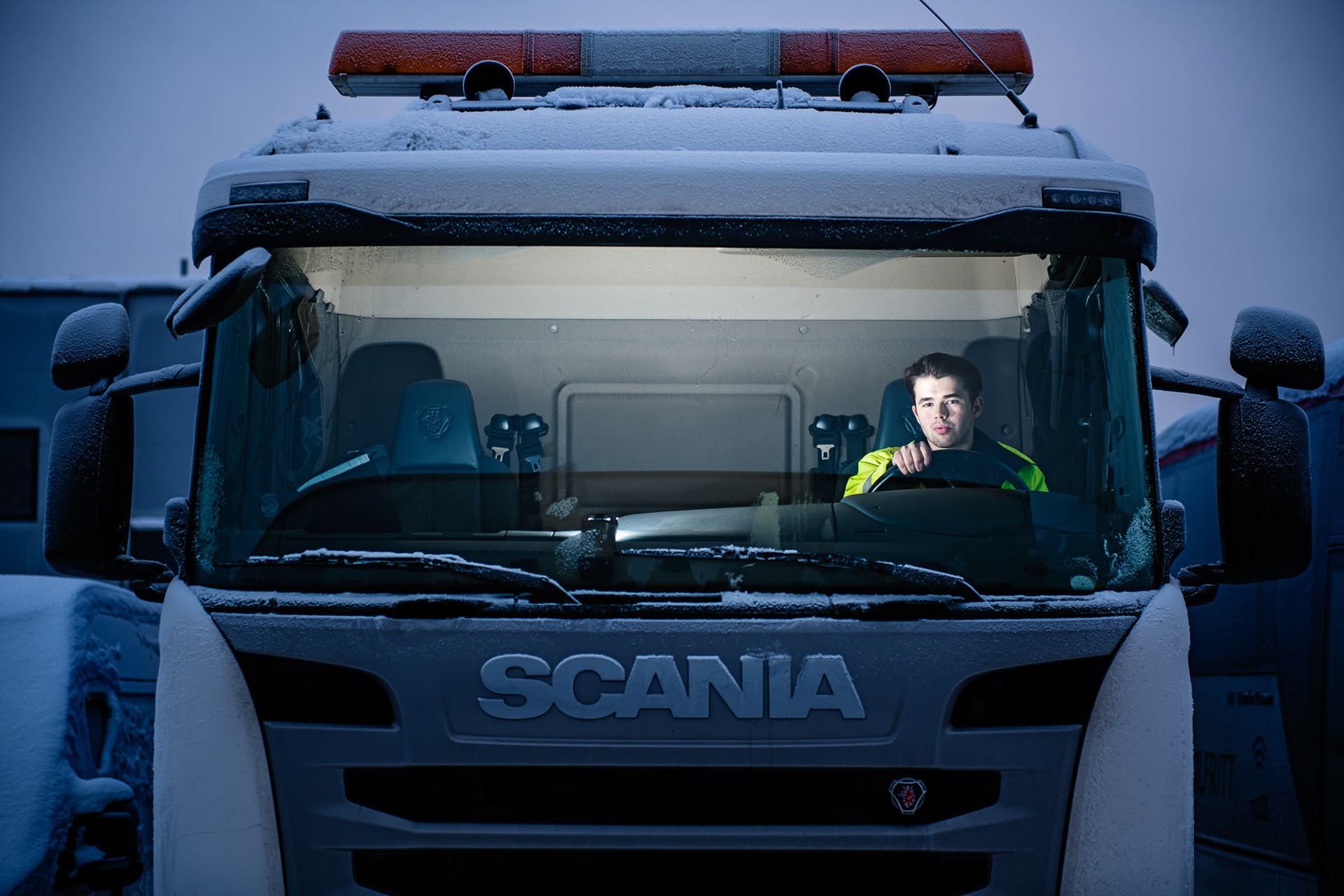 Gabriel studies at the School for Transportation and Vehicle Technology in Stockholm.