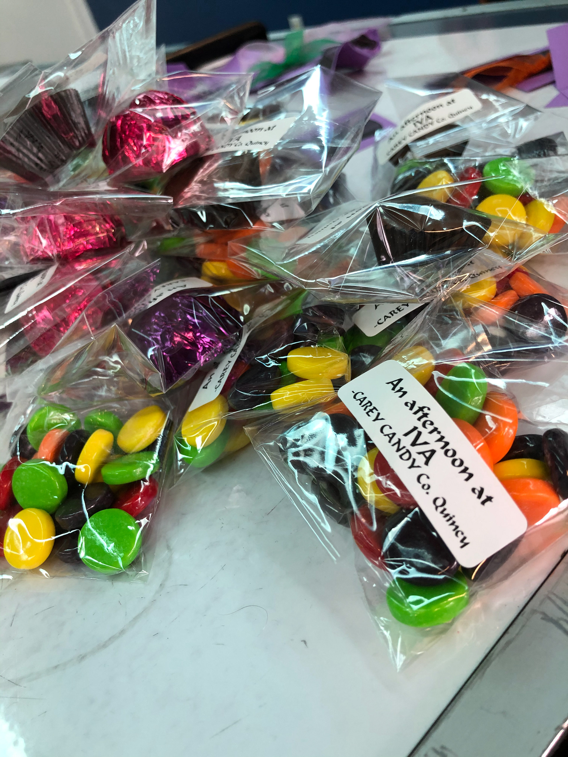 Carry Candy Co. was kind enough to bring some handouts. :)