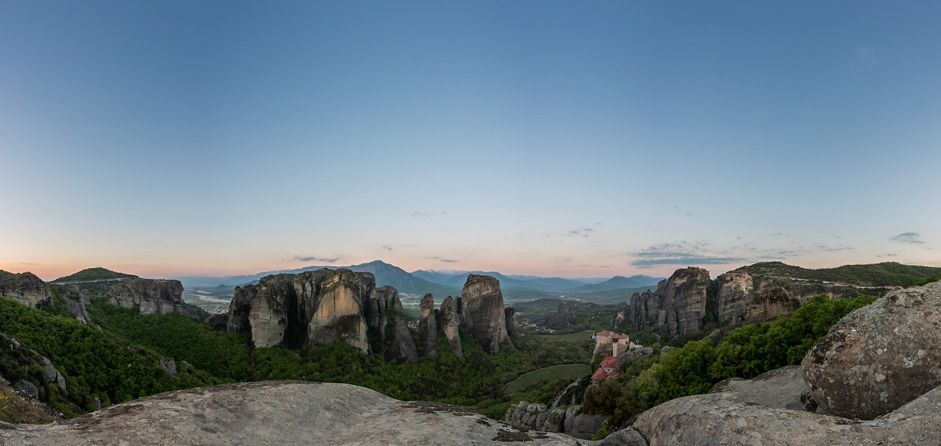 Sunrise on Meteora Kalambaka Greece