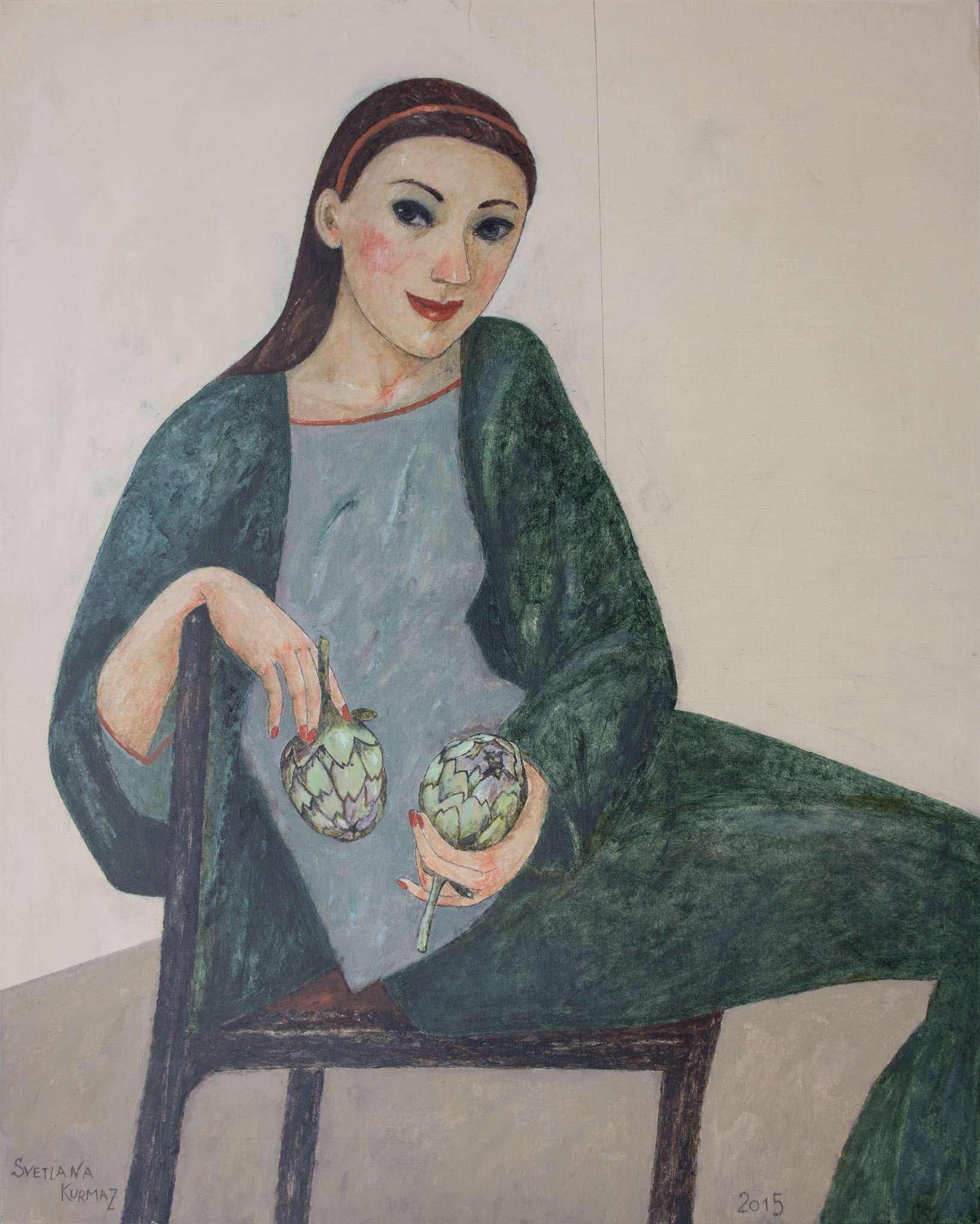 oil on canvas, 100x80cm. / SOLD