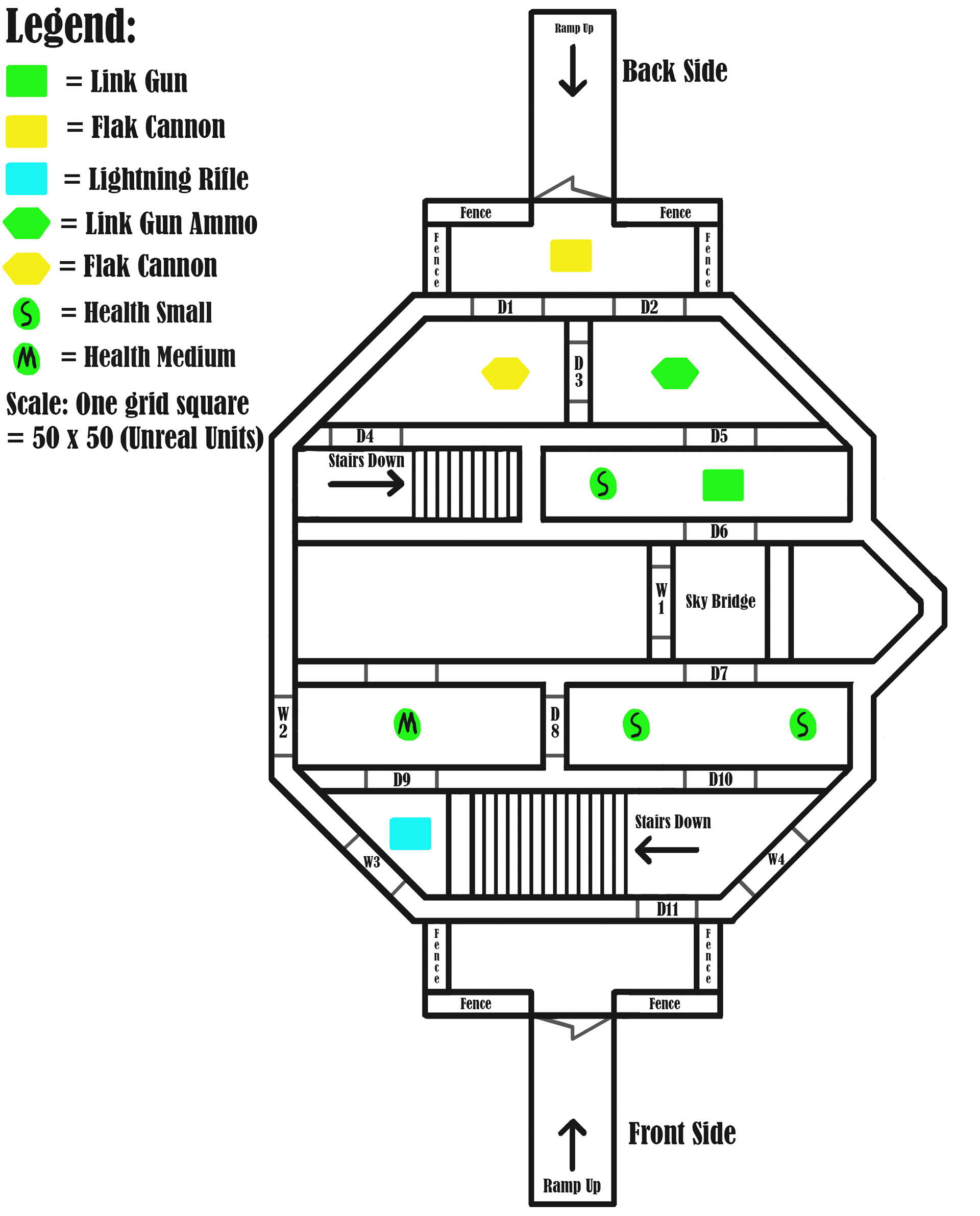 Blue Team 2nd Floor Plan