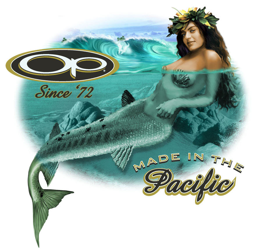 Ocean Pacific Apparel Graphic Design