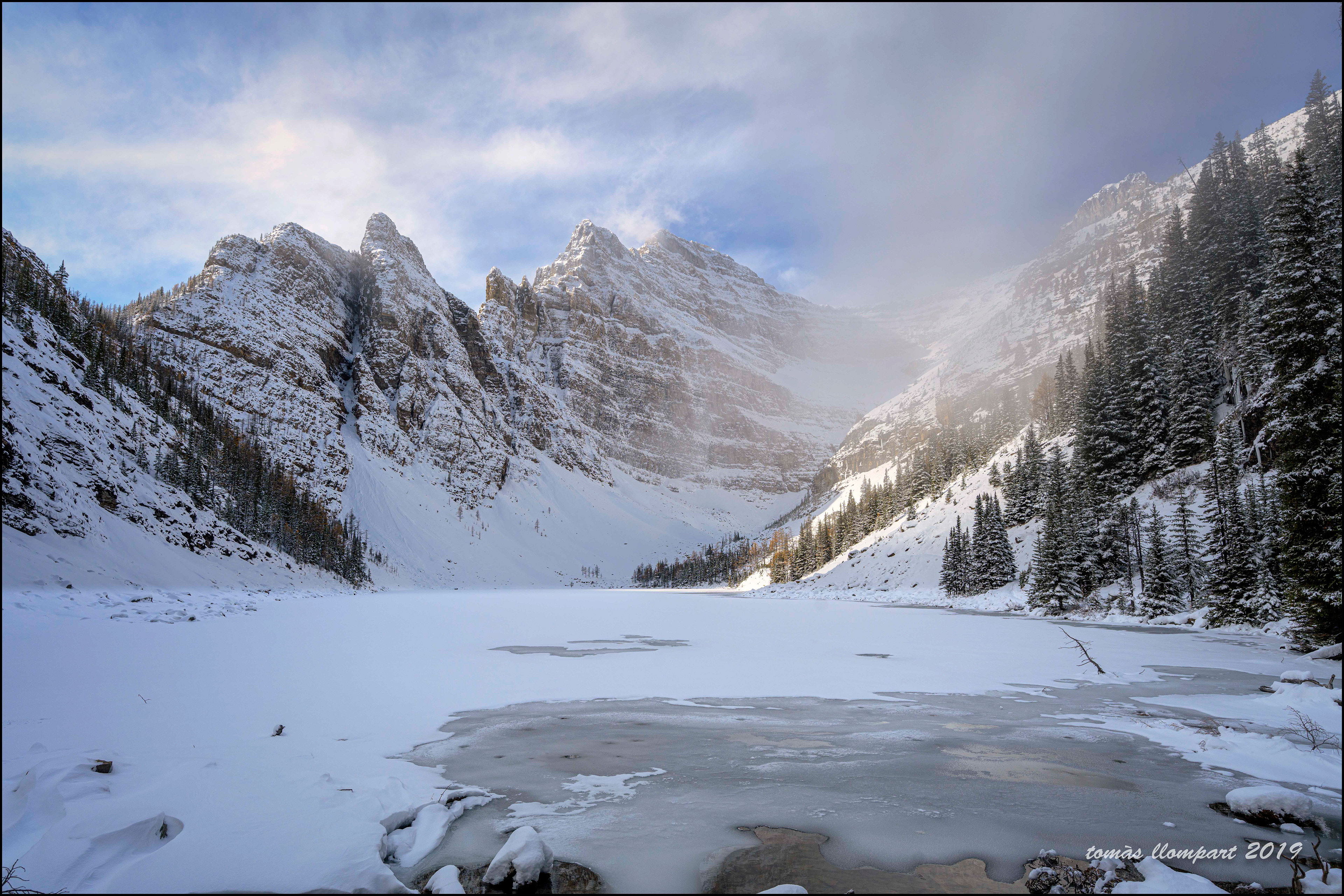 Agnes Lake (Lake Louise, Canada)