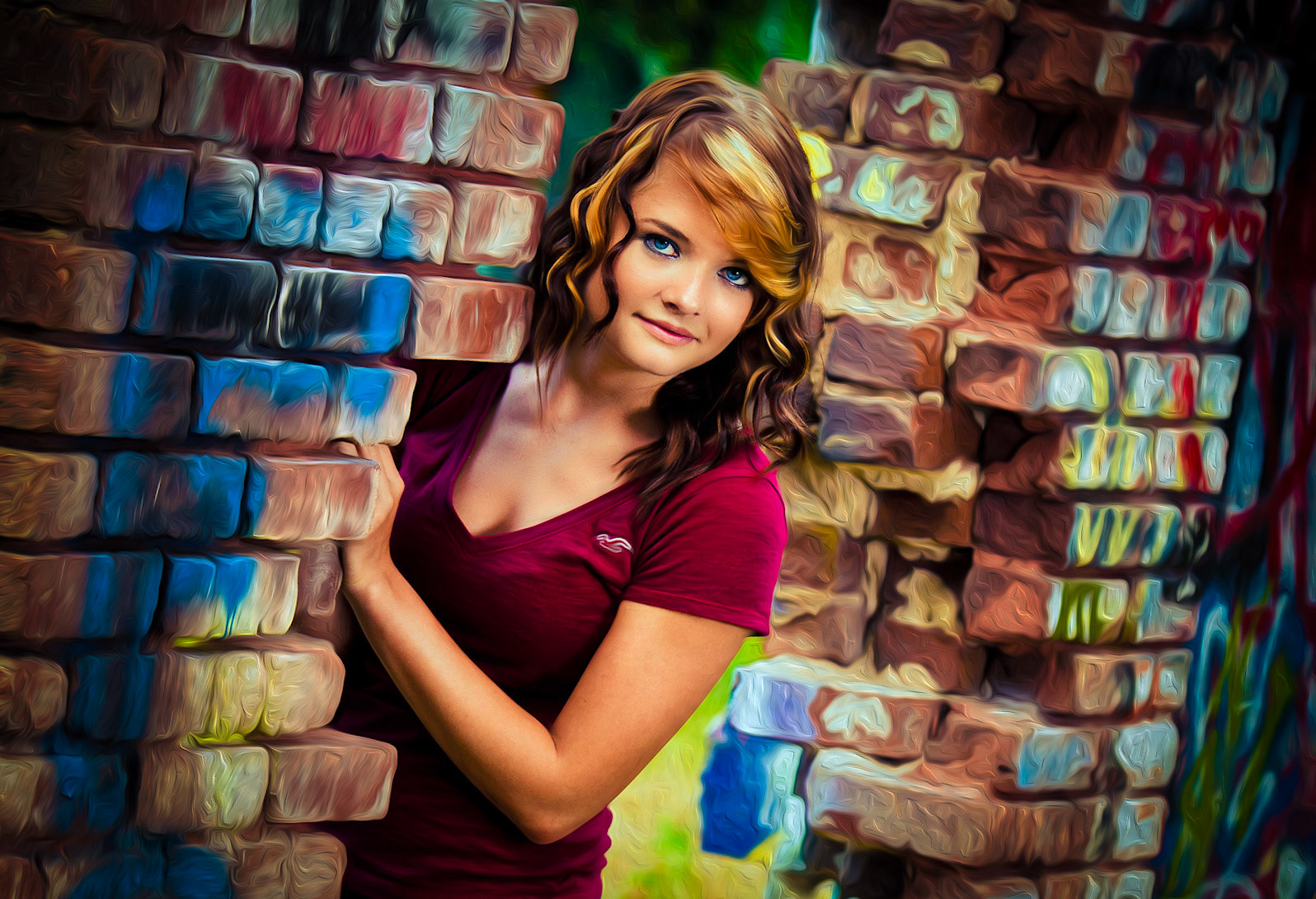 Beth with Painter